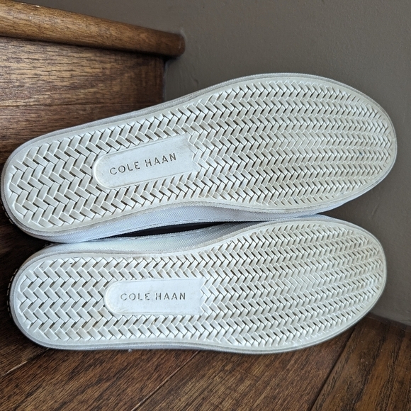 Cole Haan Margo BLACK Leather Athletic Athleisure Shoes Sneakers Women's Size 6B - Picture 9 of 14